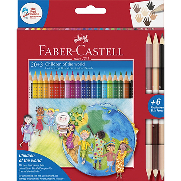 Faber-Castell Children of the world Colour Grip 20 + 3