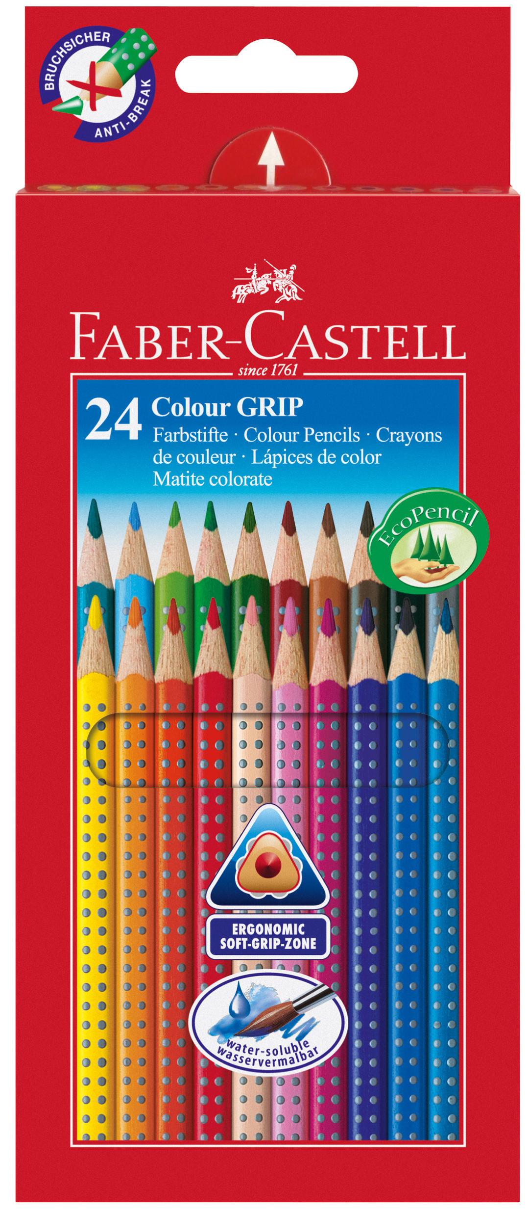 Faber-Castell Farbstifte Colour GRIP, 24 Stück | Weltbild.de