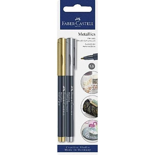 Faber-Castell Metallics Marker BK Farbe 250/251