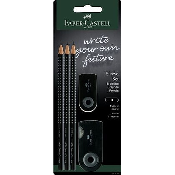 Faber-Castell Sleeve Set groß schwarz