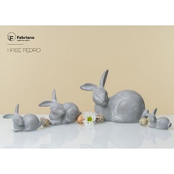 Fabriano Hase Pedro 22 cm rustik