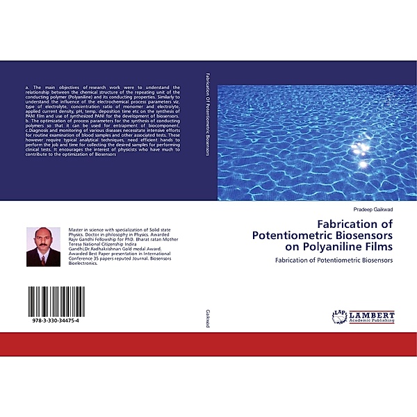 Fabrication of Potentiometric Biosensors on Polyaniline Films, Pradeep Gaikwad