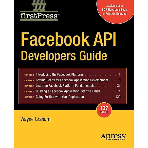 Facebook API Developers Guide, Alan Graham
