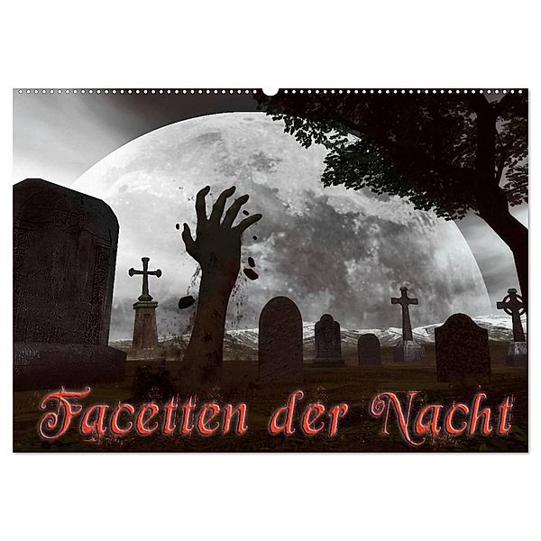 Facetten der Nacht (Wandkalender 2024 DIN A2 quer), CALVENDO Monatskalender, Karsten Schröder