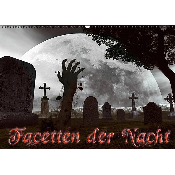 Facetten der NachtCH-Version (Wandkalender 2019 DIN A2 quer), Karsten Schröder