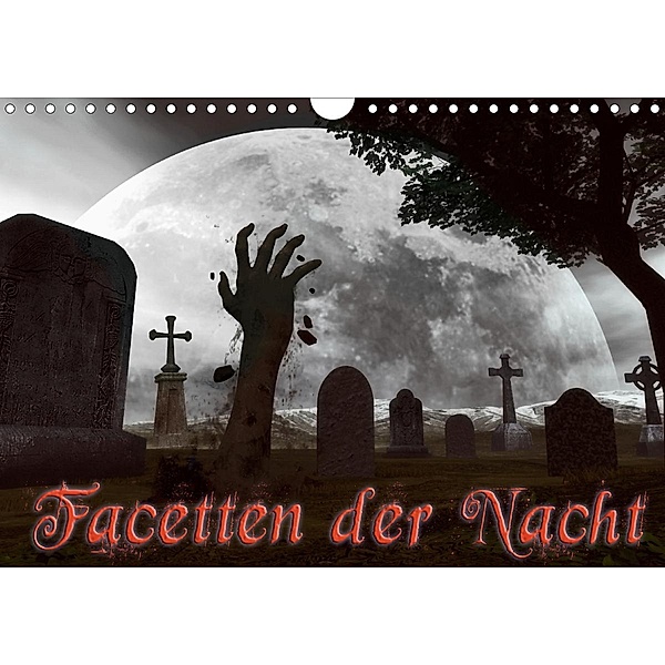 Facetten der NachtCH-Version (Wandkalender 2021 DIN A4 quer), Karsten Schröder