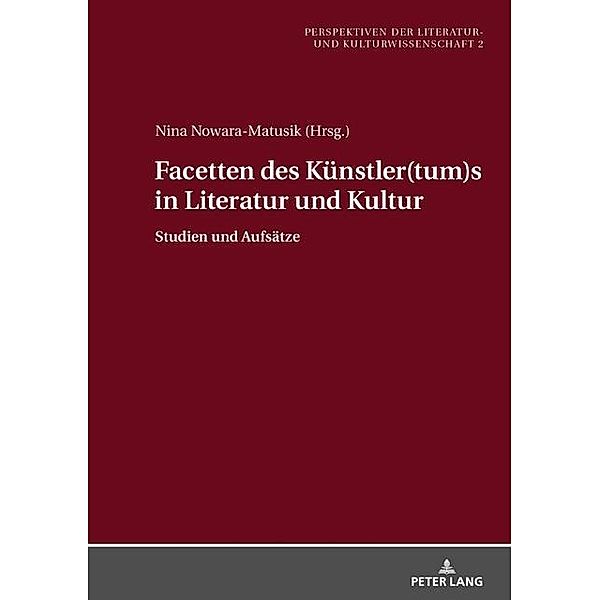 Facetten des Kuenstler(tum)s in Literatur und Kultur