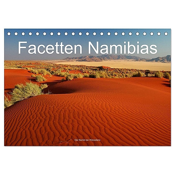 Facetten Namibias (Tischkalender 2024 DIN A5 quer), CALVENDO Monatskalender, Jürgen Wöhlke