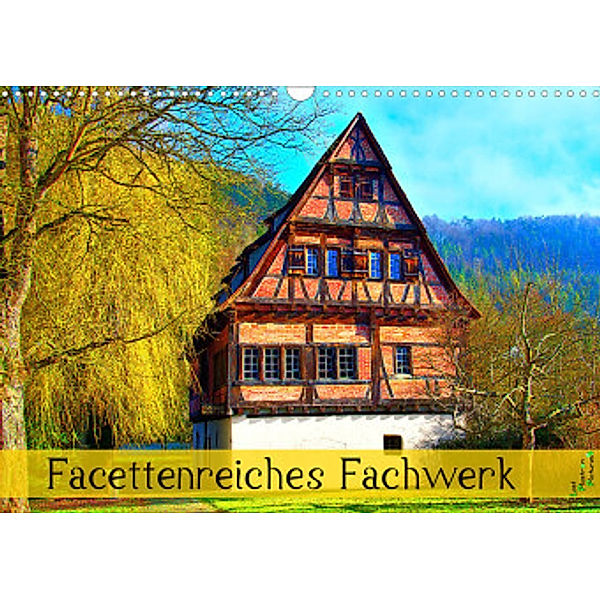 Facettenreiches Fachwerk (Wandkalender 2022 DIN A3 quer), Lost Plastron Pictures