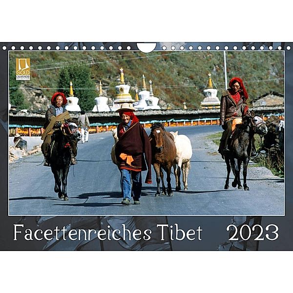 Facettenreiches Tibet (Wandkalender 2023 DIN A4 quer), Manfred Bergermann