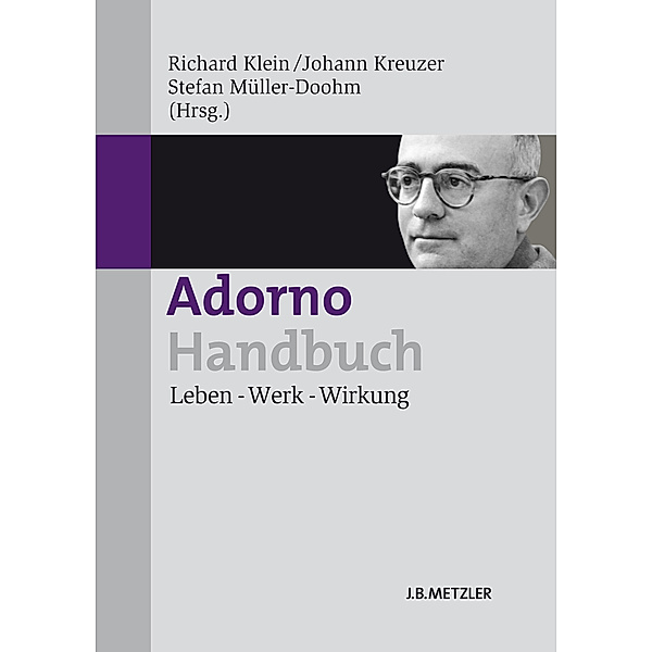 Fachbuch Metzler / Adorno-Handbuch