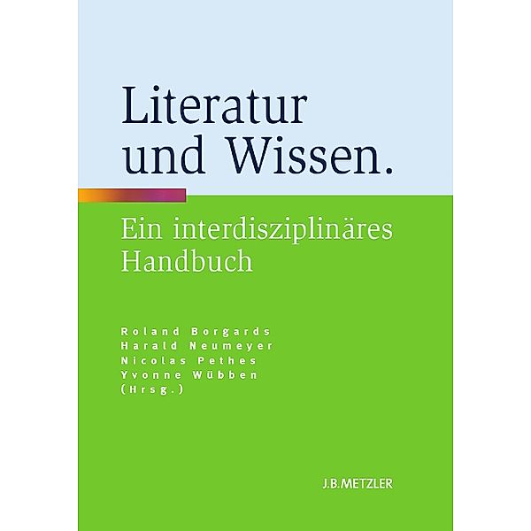 Fachbuch Metzler / Literatur und Wissen