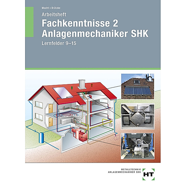 Fachkenntnisse 2 Anlagenmechaniker SHK, Lernfelder 9-15, Arbeitsheft, Mirko Brützke, Harald Macht