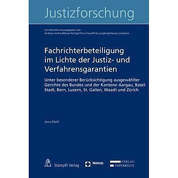 Fachrichterbeteiligung im Lichte der Justiz- und Verfahrensgarantien, Anna Rüefli
