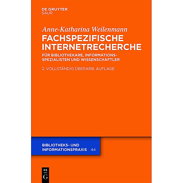 Fachspezifische Internetrecherche, Anne-Katharina Weilenmann