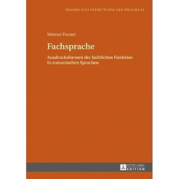 Fachsprache, Werner Forner