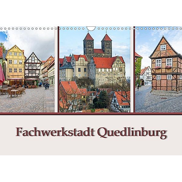 Fachwerkstadt Quedlinburg (Wandkalender 2021 DIN A3 quer), Steffen Gierok, Magik Artist Design