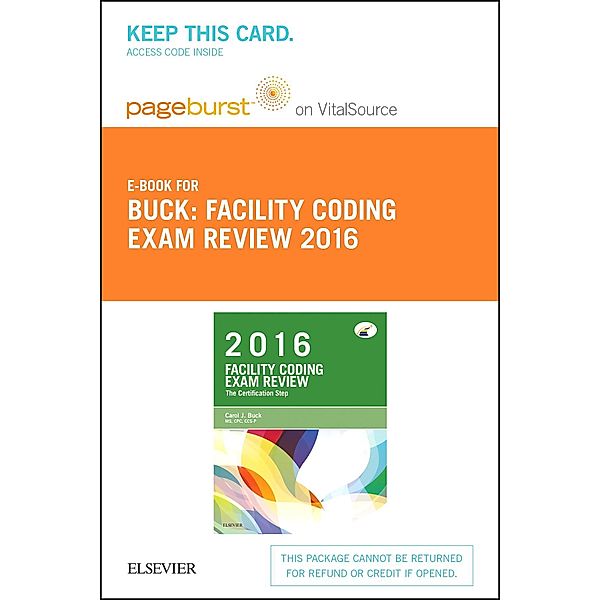 Facility Coding Exam Review 2016, Carol J. Buck