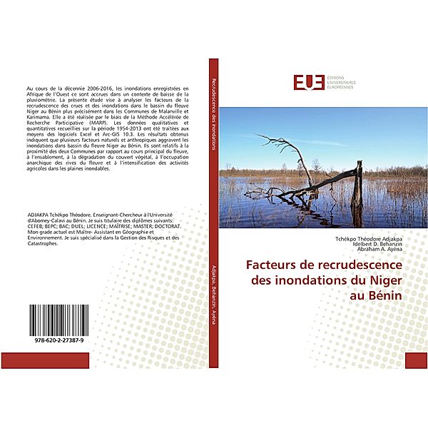 Facteurs de recrudescence des inondations du Niger au Bénin, Tchékpo Théodore Adjakpa, Idelbert D. Behanzin, Abraham A. Ayéna