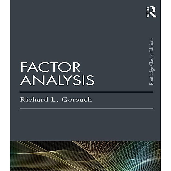 Factor  Analysis, Richard L. Gorsuch