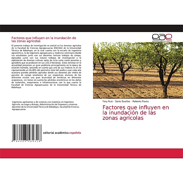 Factores que influyen en la inundación de las zonas agrícolas, Yary Ruiz, Dario Dueñas, Roberto Pauta