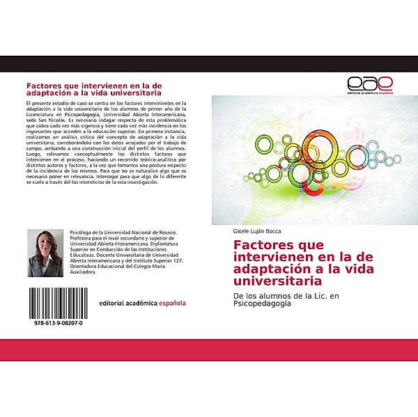 Factores que intervienen en la de adaptación a la vida universitaria, Gisele Luján Bocca