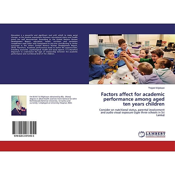 Factors affect for academic performance among aged ten years children, Thejani Wijekoon
