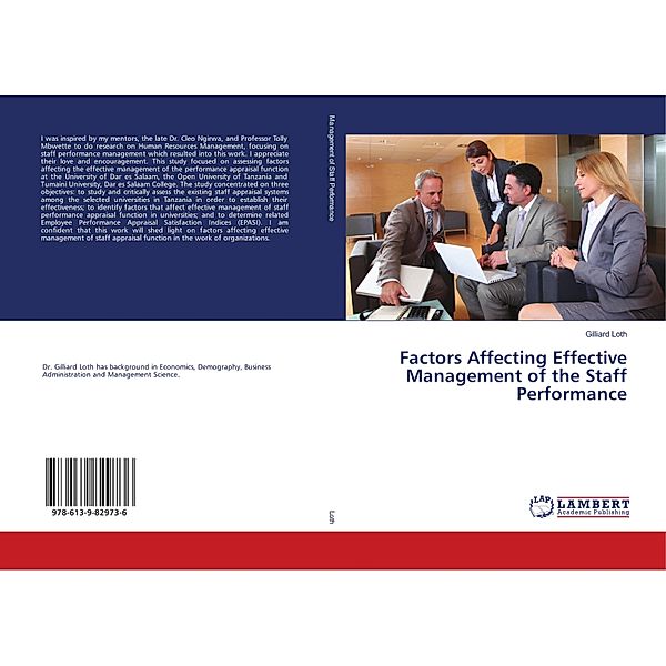 Factors Affecting Effective Management of the Staff Performance, Gilliard Loth