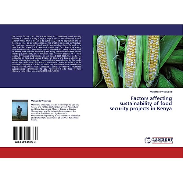 Factors affecting sustainability of food security projects in Kenya, Marystella Wabwoba
