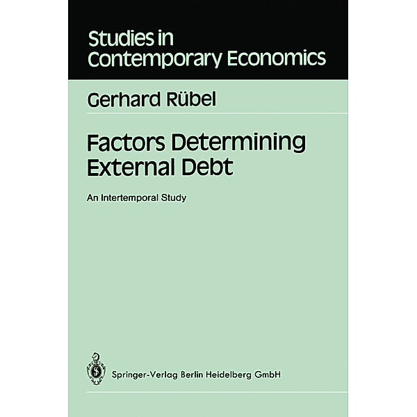 Factors Determining External Debt, Gerhard Rübel