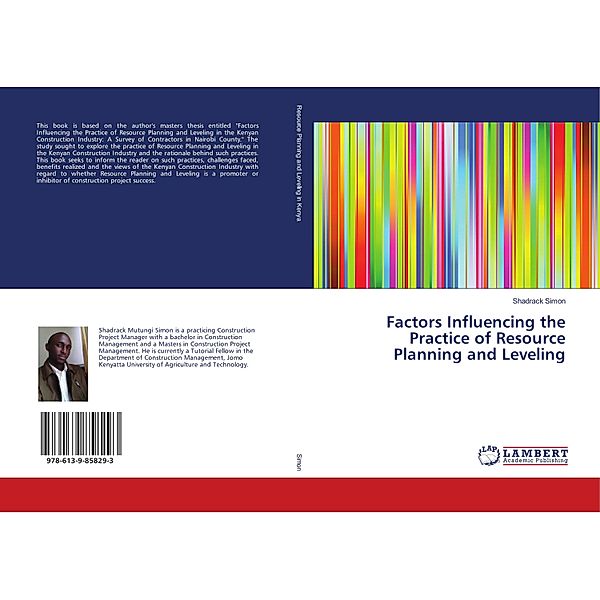Factors Influencing the Practice of Resource Planning and Leveling, Shadrack Simon