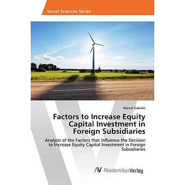Factors to Increase Equity Capital Investment in Foreign Subsidiaries, Marcel Gabalin