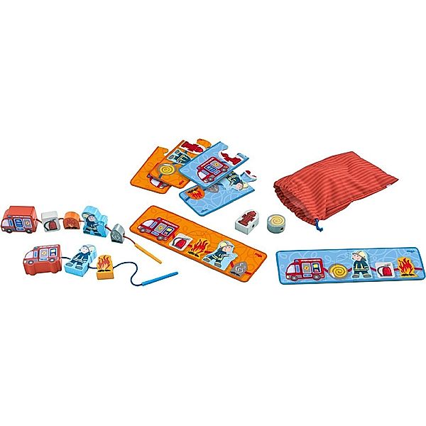 HABA Fädelspiel Feuerwehr (Kinderspiel)