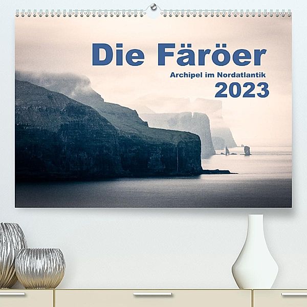 Färöer  Archipel im Nordatlantik (Premium, hochwertiger DIN A2 Wandkalender 2023, Kunstdruck in Hochglanz), Kai-Uwe Klauss