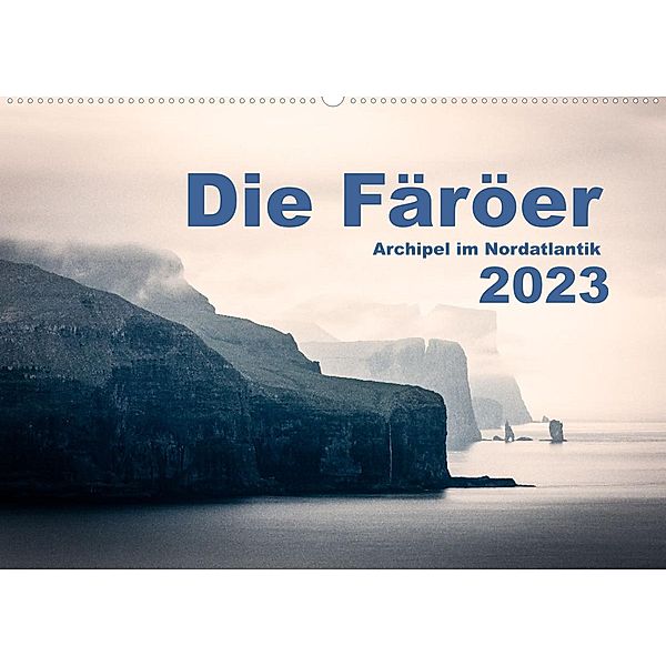 Färöer  Archipel im Nordatlantik (Wandkalender 2023 DIN A2 quer), Kai-Uwe Klauß