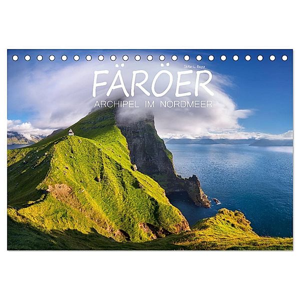 Färöer - Archipel im Nordmeer (Tischkalender 2025 DIN A5 quer), CALVENDO Monatskalender, Calvendo, Stefan L. Beyer