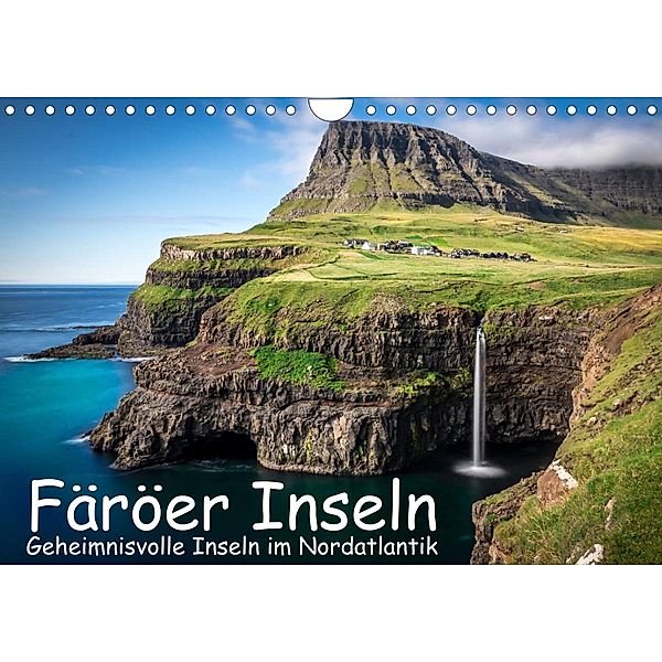 Färöer Inseln - Geheimnisvolle Inseln im Nordatlantik (Wandkalender 2023 DIN A4 quer), Dennis Westermann