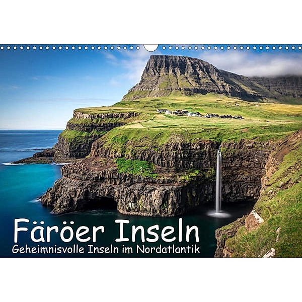 Färöer Inseln - Geheimnisvolle Inseln im Nordatlantik (Wandkalender 2023 DIN A3 quer), Dennis Westermann