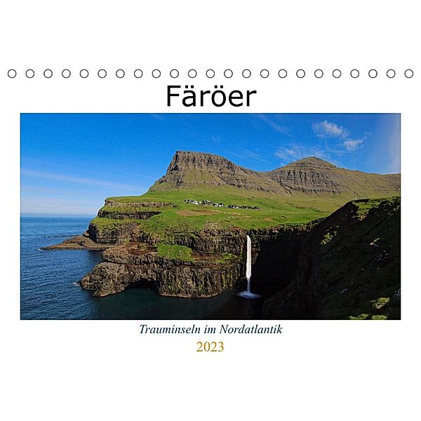 Färöer - Trauminseln im Nordatlantik (Tischkalender 2023 DIN A5 quer), been.there.recently