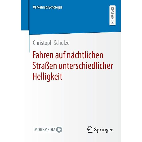 Fahren auf nächtlichen Strassen unterschiedlicher Helligkeit / Verkehrspsychologie, Christoph Schulze