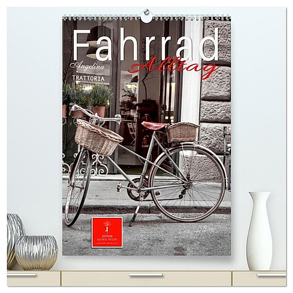 Fahrrad Alltag (hochwertiger Premium Wandkalender 2024 DIN A2 hoch), Kunstdruck in Hochglanz, Peter Roder