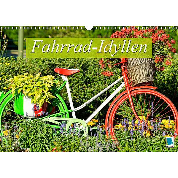 Fahrrad-Idyllen (Wandkalender 2019 DIN A3 quer), CALVENDO