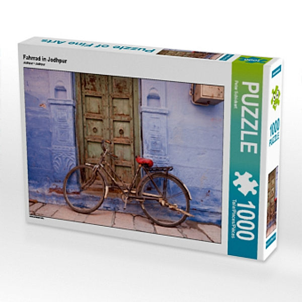 Fahrrad in Jodhpur (Puzzle), Peter Schickert