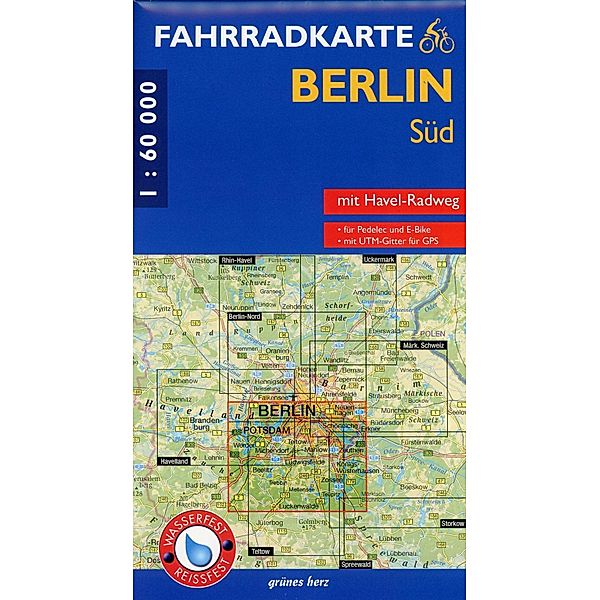 Fahrradkarte Berlin Süd