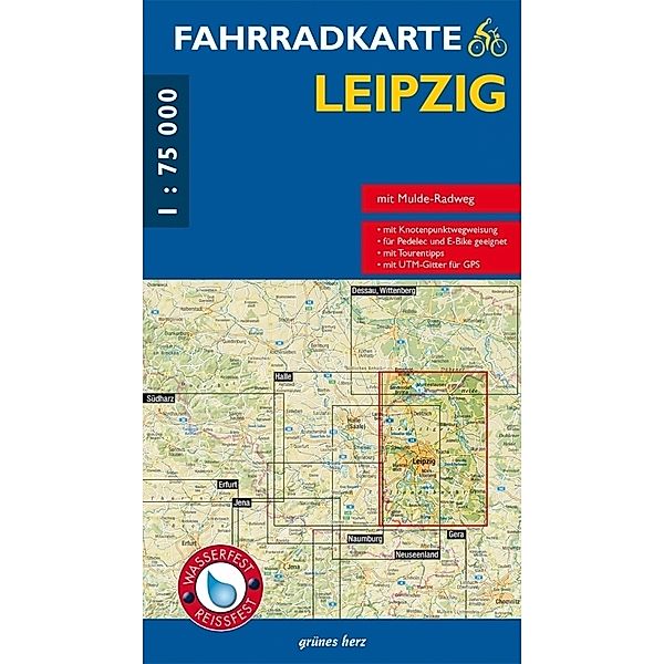 Fahrradkarte Leipzig