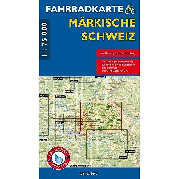 Fahrradkarte Märkische Schweiz