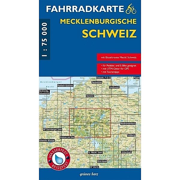 Fahrradkarte Mecklenburgische Schweiz