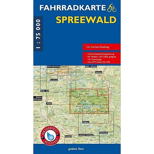 Fahrradkarte Spreewald