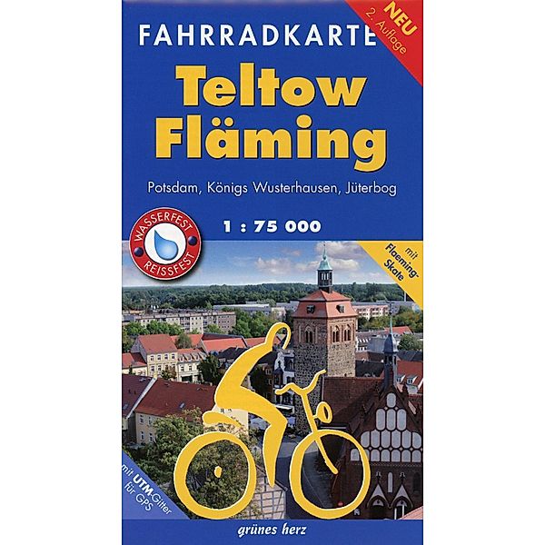 Fahrradkarte Teltow, Fläming