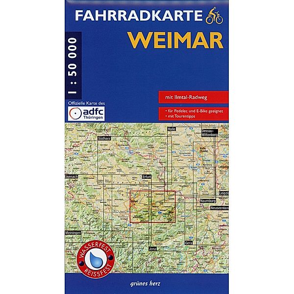 Fahrradkarte Weimar